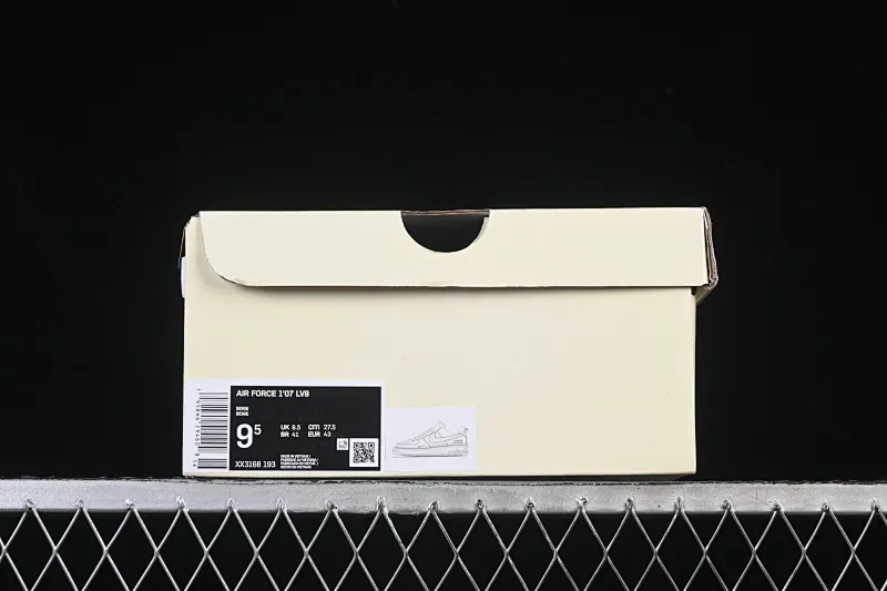 All categories Nk Air Force 1 Air Force series Nk Air Force 1 Low Air Force low-top Nike Air Force 1'07 Low Supreme co-branded beige crystal bottom Air Force 1 low-top casual sneakers XX3168-193